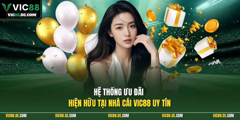 Hệ thống ưu đãi hiện hữu tại đơn vị  nhà cái VIC88 uy tín