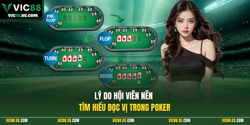 Lý do hội viên nên tìm hiểu đọc vị trong poker