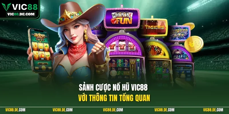 Sảnh cược nổ hũ VIC88 với thông tin tổng quan