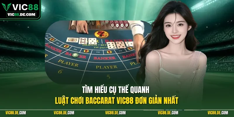 Tìm hiểu cụ thể quanh luật chơi baccarat VIC88 đơn giản nhất