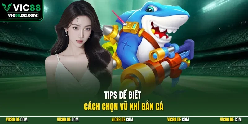 Tips để biết cách chọn chọn vũ khí bắn cá